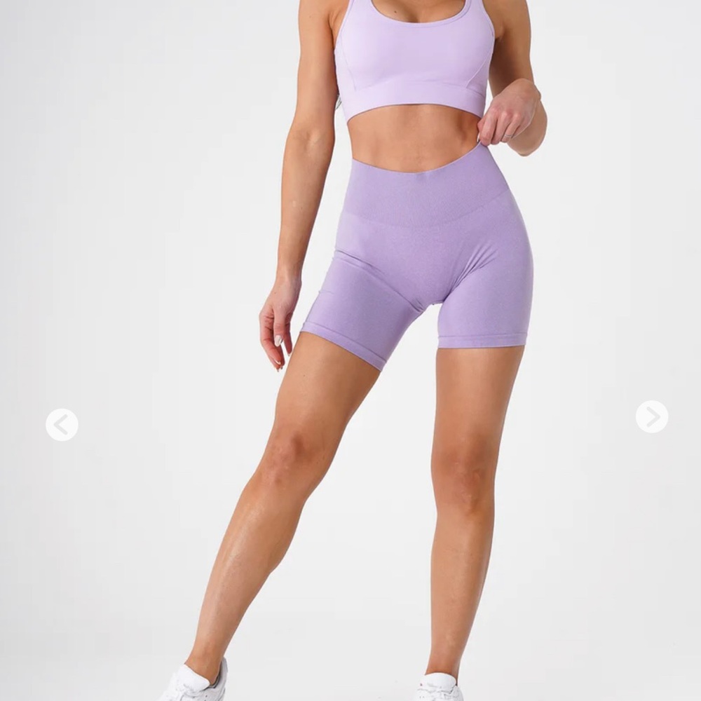Lilac Lilac Pro Seamless Shorts